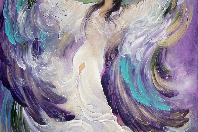 The Lovely One by Master Alijan Alijanpour – Acrylic painting on board